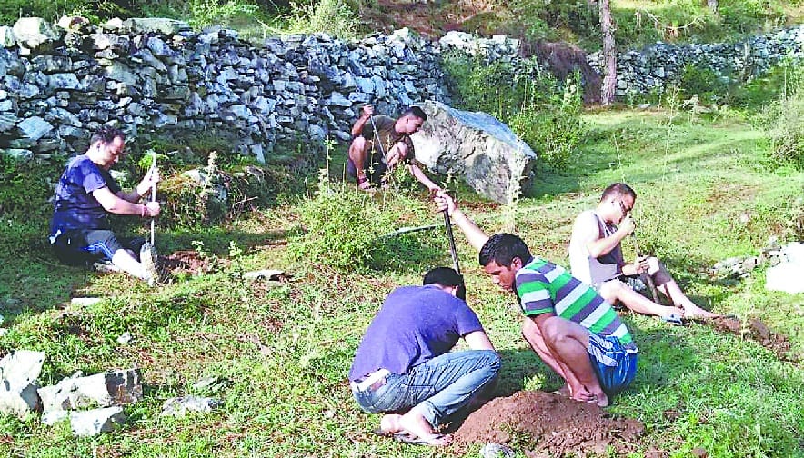 Tapping of ground water curse for the future