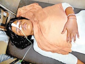 attempt for suicide by a girl