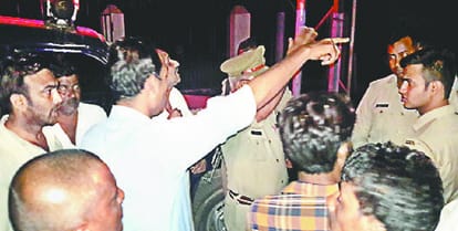 Saharanpur in then try to spoil the atmosphere, burnt of dalits