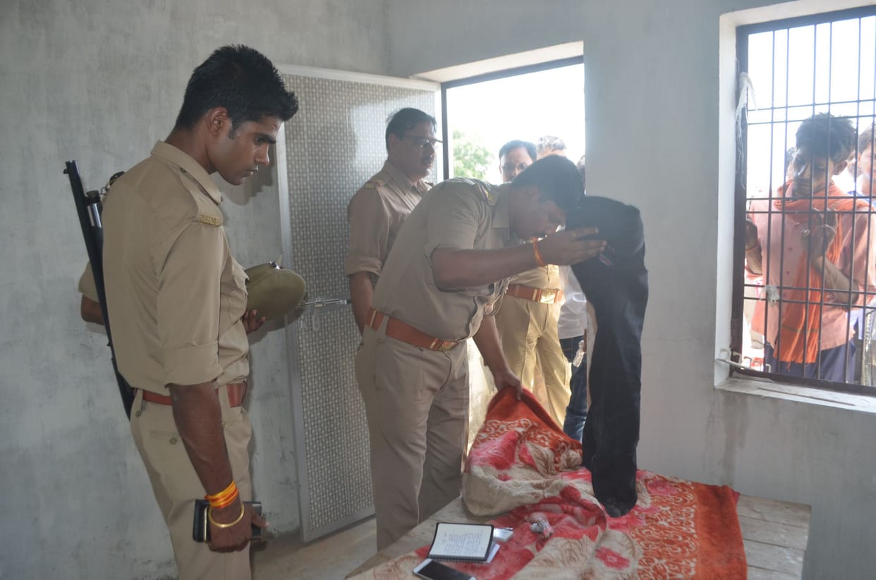 A man murdered in chinhat in Lucknow.