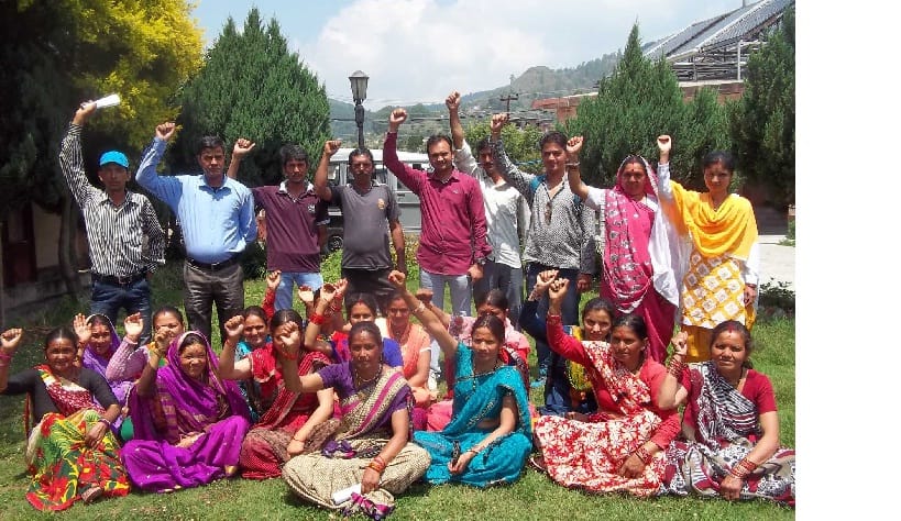 Villagers of Dudabasta performed in the Collectorate