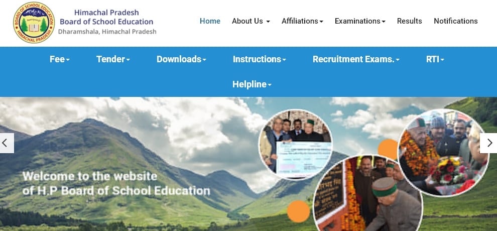 sudhir sharma launches new website of himachal education board