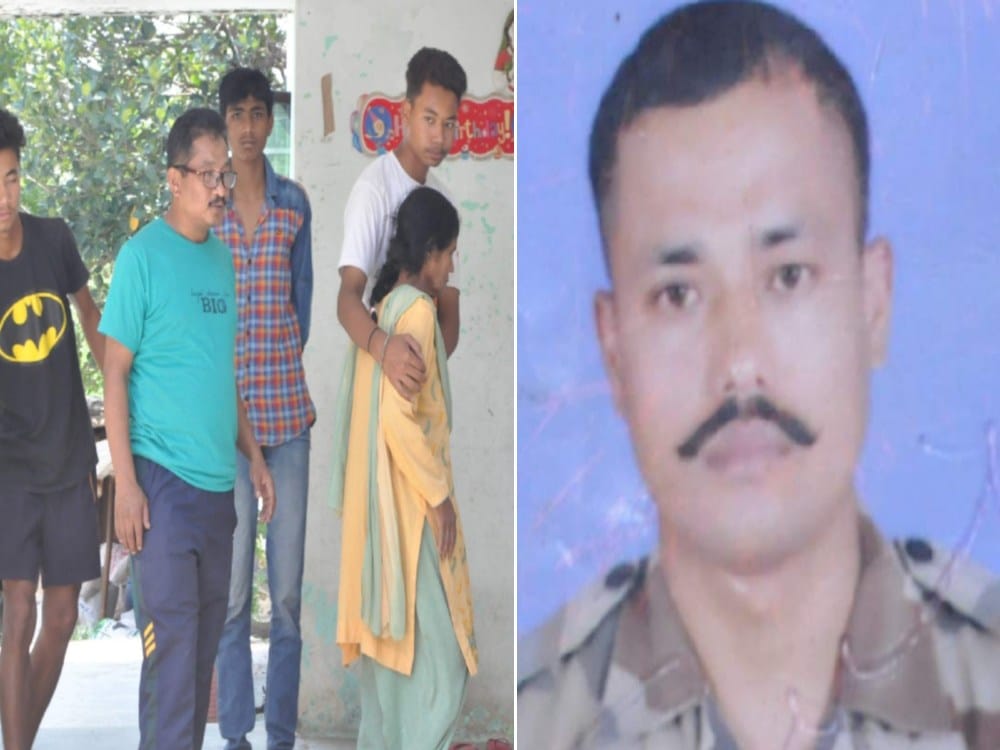 martyr jeet bahadur singh thapa is smallest in his family