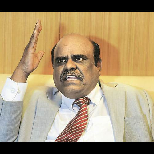absconding justice CS karnan is retiring today who is facing contempt of Supreme court
