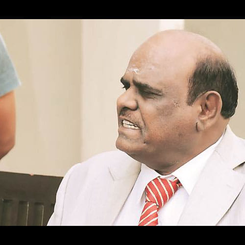 absconding justice CS karnan is retiring today who is facing contempt of Supreme court
