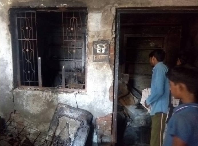 Gas cylinder cracked