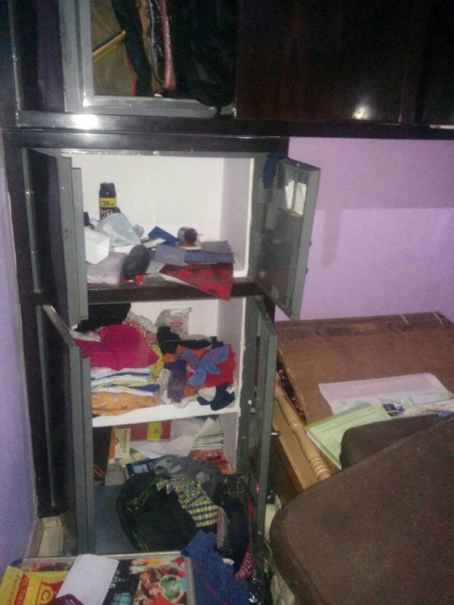 Millions of theft from Nokia's Project Manager's house