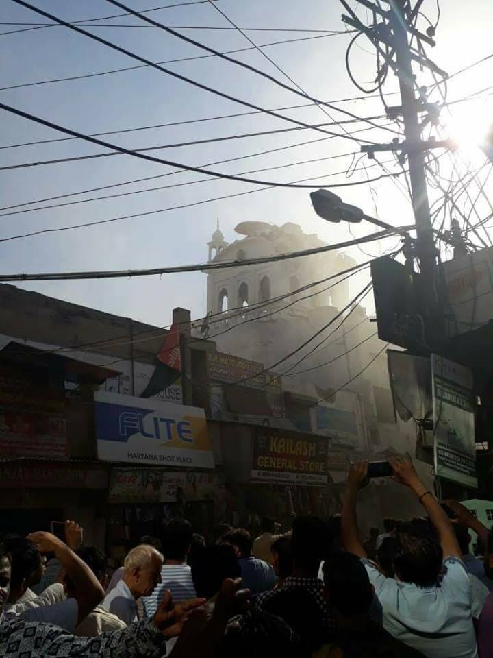 One dead, six injured as roof of Panipat gurdwara collapses
