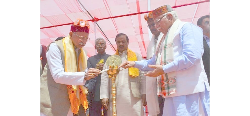  culture minister mahesh sharma announcement for gompas in Lahaul Spiti