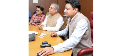 sudhir sharma launches new website of himachal education board
