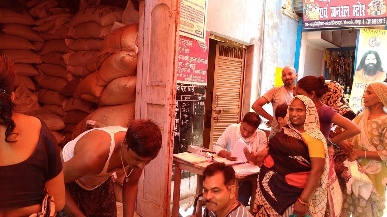 Ration being shared on the online list
