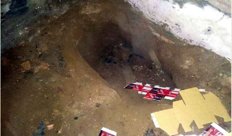 The body was thrown into the bush by killing the young man