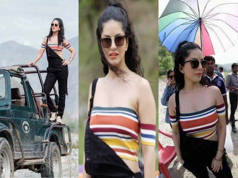 sunny leone splitsvilla shooting in ramnagar