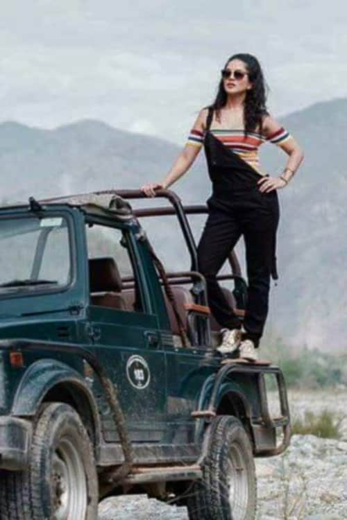 sunny leone splitsvilla shooting in ramnagar