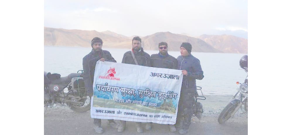 2wheels2far bikers campaign to save environment