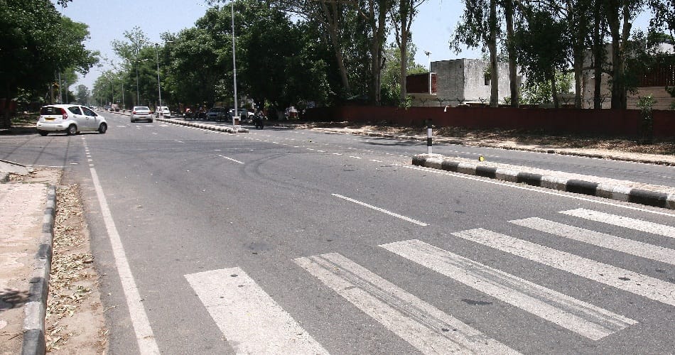 Chandigarh dangerous roads