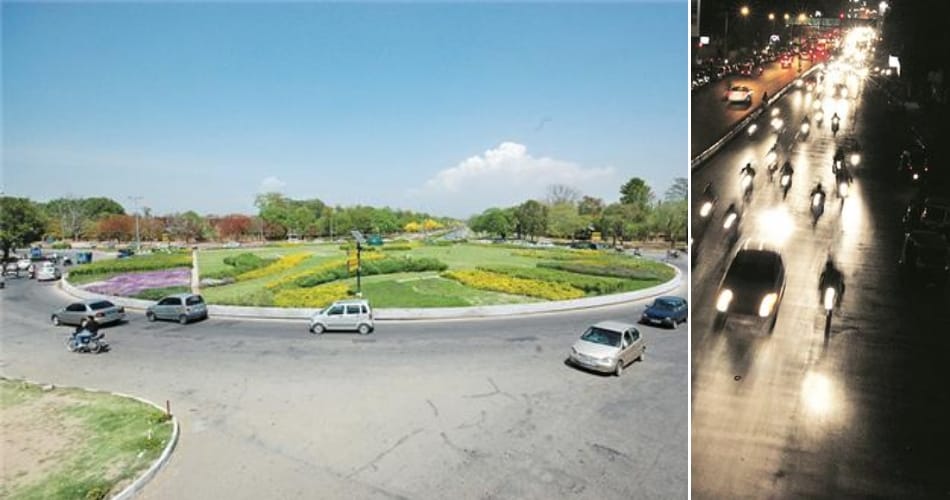 Chandigarh deadly crossing roads, many people killed
