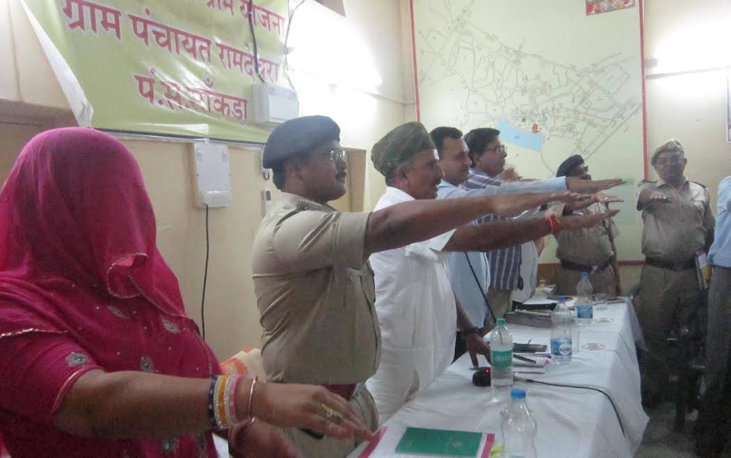 don't use polythene in jaisalmer during ramdevra fare