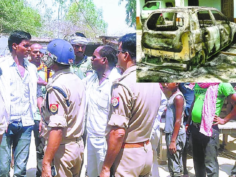 Army man shoots a man in raebareli.
