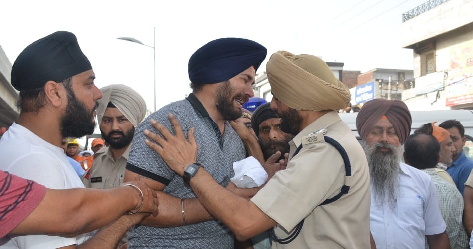 rescue operation in gurudwara patshahi
