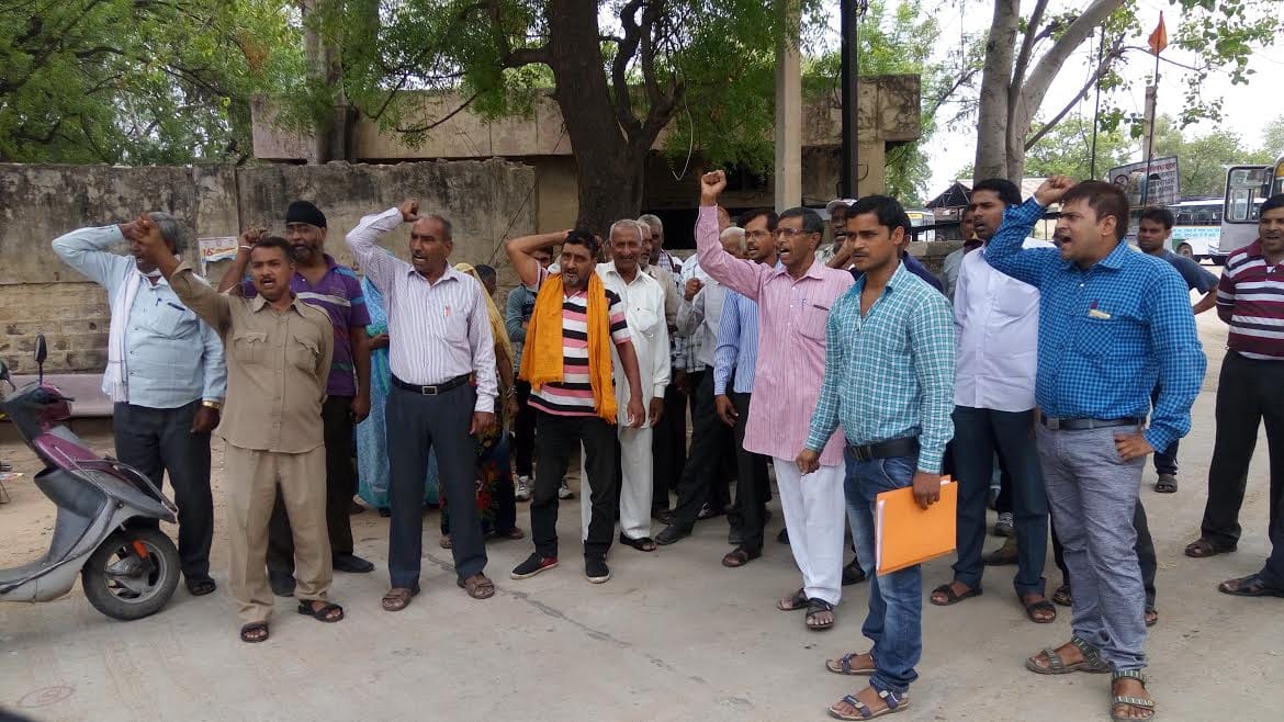 protest in alwar