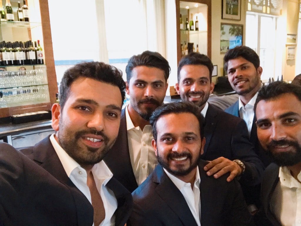 Indian high commision's dinner party for indian cricket team at lords 