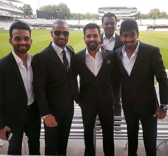 Indian high commision's dinner party for indian cricket team at lords 