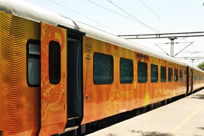 special facility in lucknow to delhi tejas express