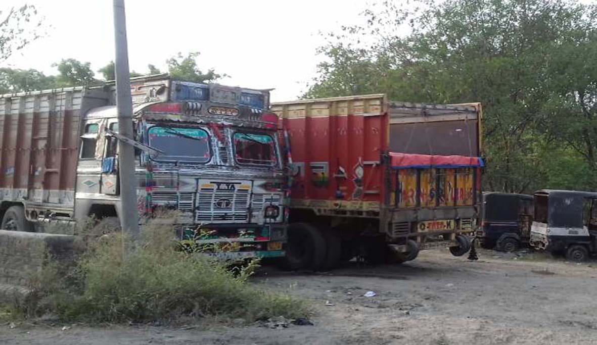 rto syndicate makes dumping yard for illegal recovery