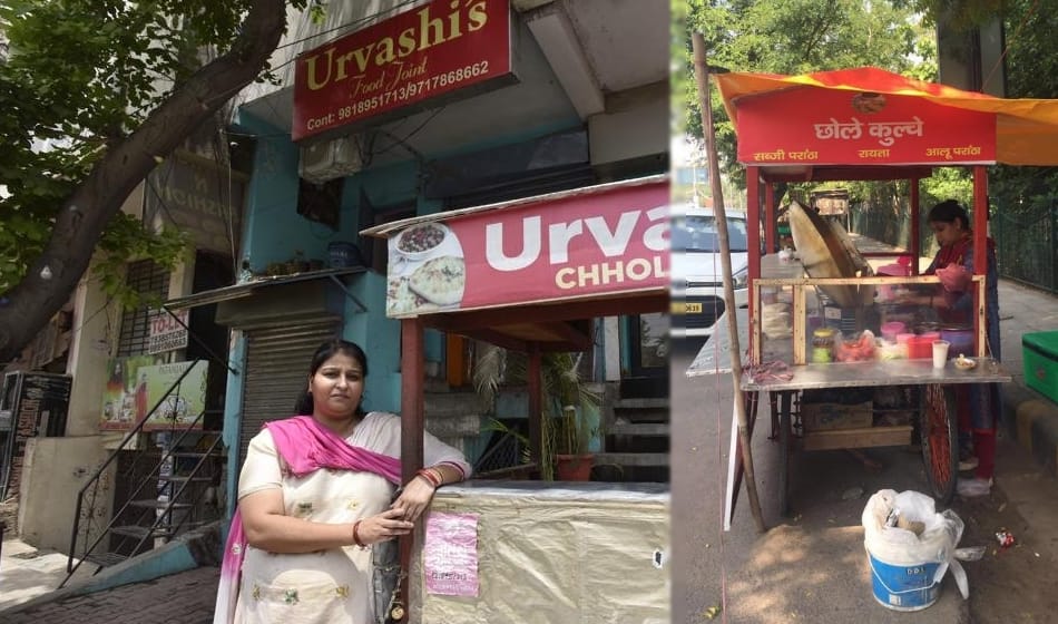 gurgaon lady who run chhole kulche stall to support her family now have her own restaurant