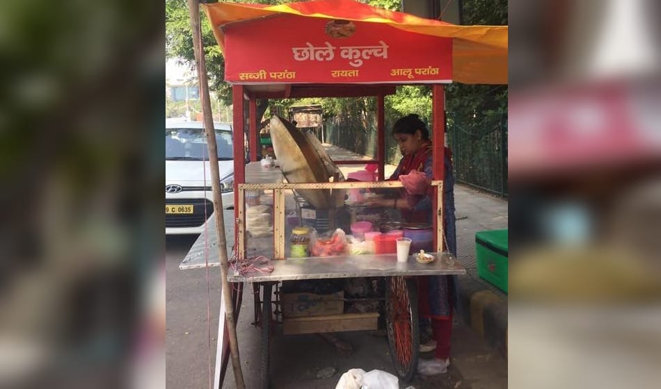 gurgaon lady who run chhole kulche stall to support her family now have her own restaurant