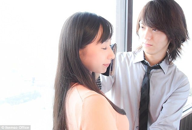 Japanese Company Provides Hot Guys To Wipe Away Tears of females