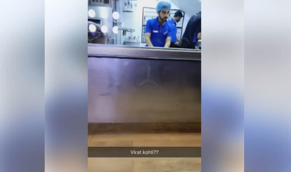 virat kohli doppelganger making pizza in karachi of pakistan, video goes viral