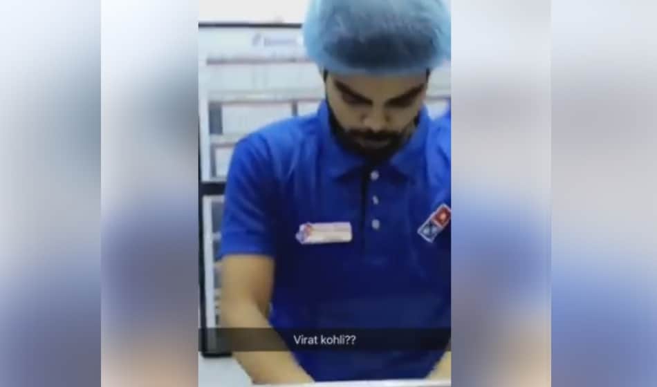 virat kohli doppelganger making pizza in karachi of pakistan, video goes viral