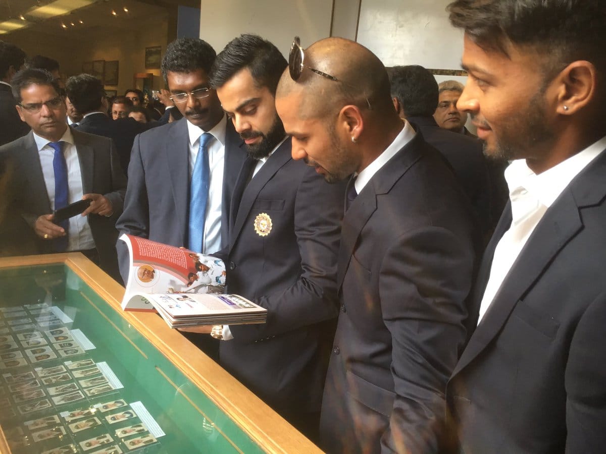 Indian high commision's dinner party for indian cricket team at lords 