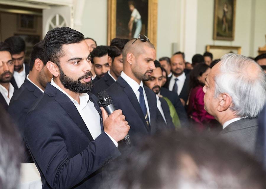 Indian high commision's dinner party for indian cricket team at lords 
