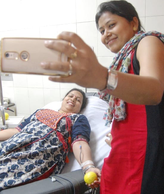  meerut : Blood donation 