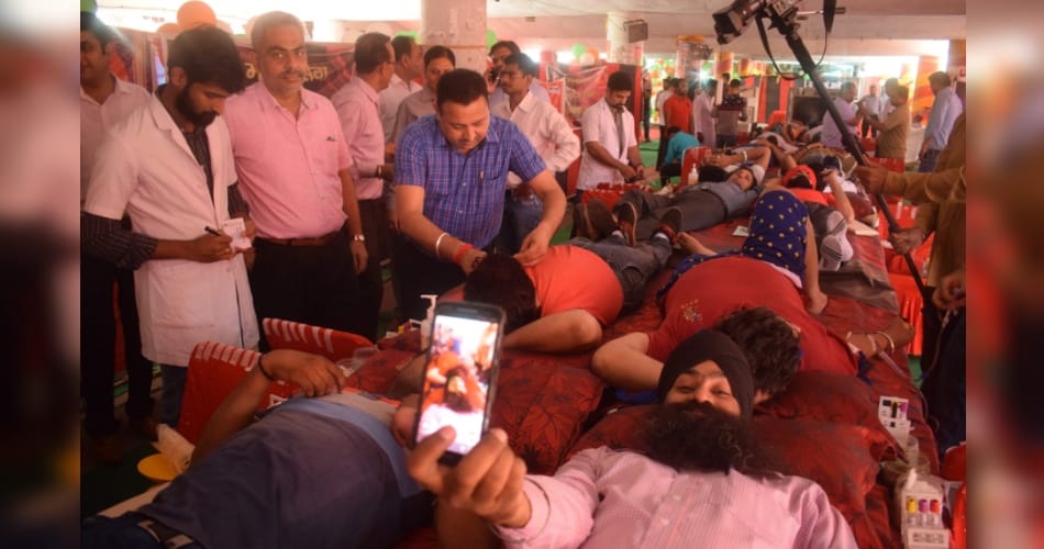 Blood Donation Camp in chandigarh, city news
