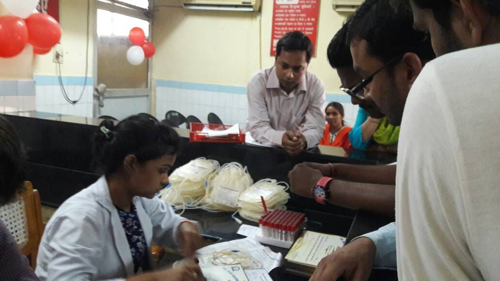 lucknow amar ujala blood donation camp 