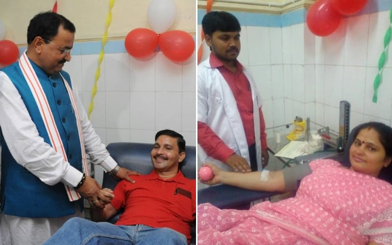 lucknow amar ujala blood donation camp 