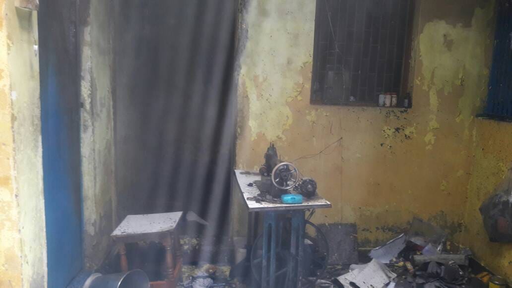 in agra illegal storage of inflammable chemical was going on