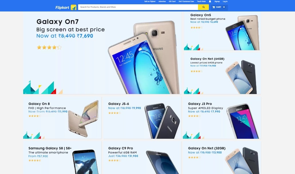 Samsung carnival sale on flipkart, BuySamsung Galaxy c9 pro with Rs 5000 discount