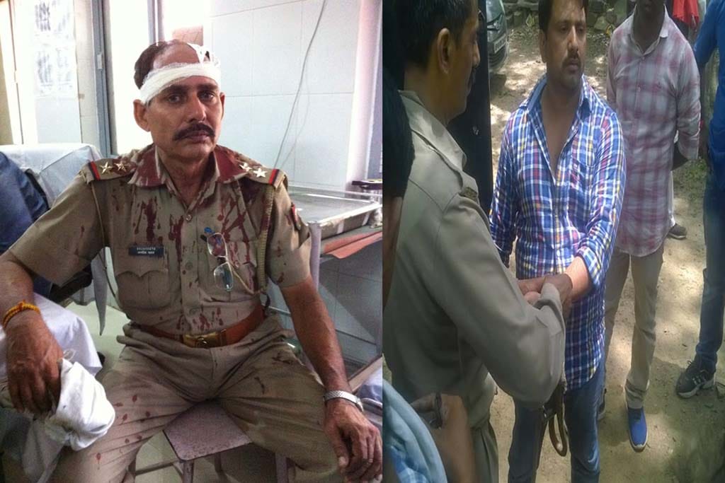 mirzapur prisoner attack on police by handcuffs