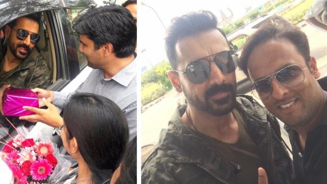john abraham car cut into two pieces for shooting