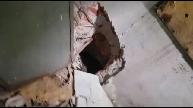 Tornado crossed 30 to 300 locker stolen