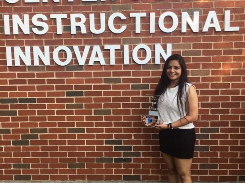 dehradun student monika shines in america
