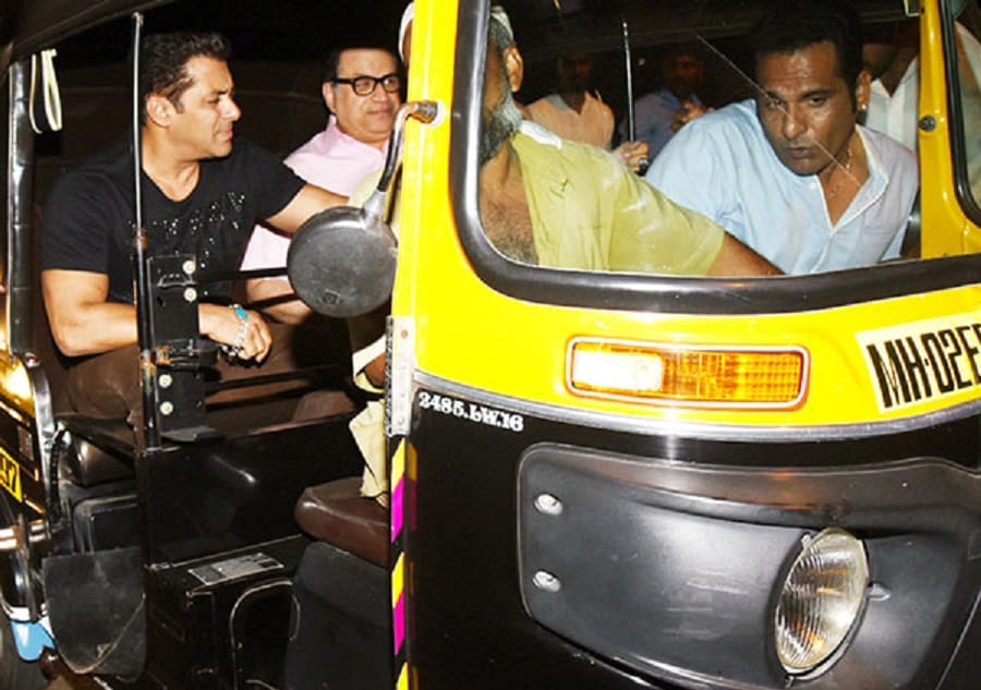 Salman Khan drops Katrina Kaif to her ride before zooming off in a rickshaw is adorable