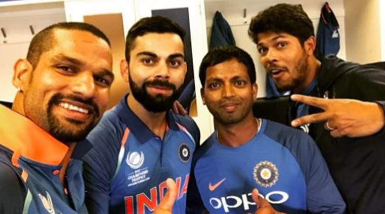  team India's players spending time with their wifes before semifinal against bangladesh 
