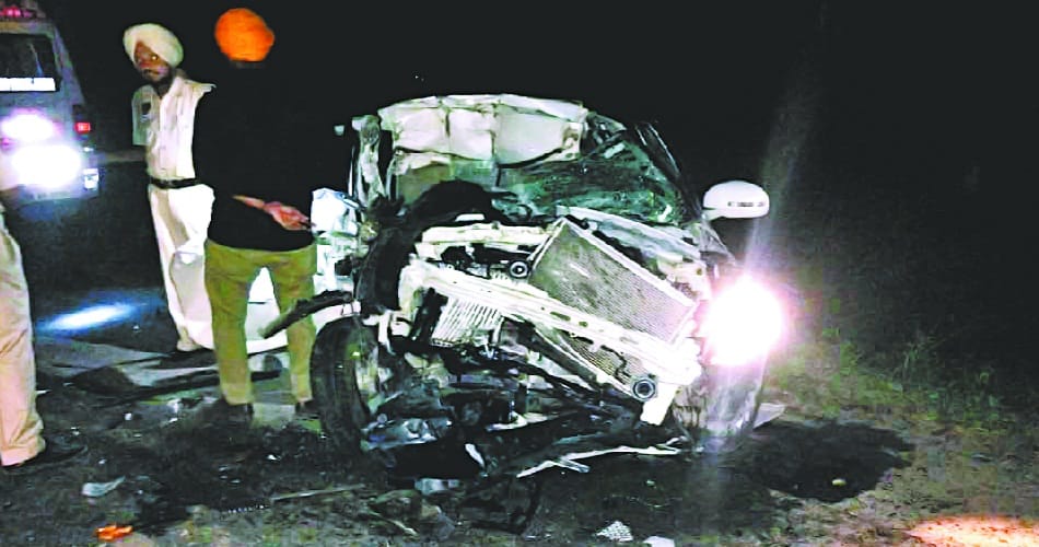  road accident at mohali