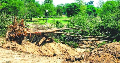 four lane road for mohali